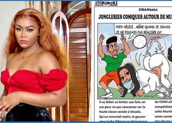 Cameroun : La caricature de l&rsquo;actrice Muriel Blanche qui fait polémique