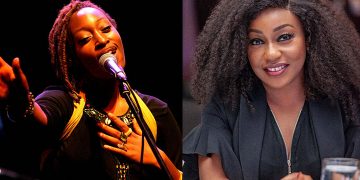 Singer Danielle Eog is the singing voice of Rita Dominic in “La Femme Anjola”