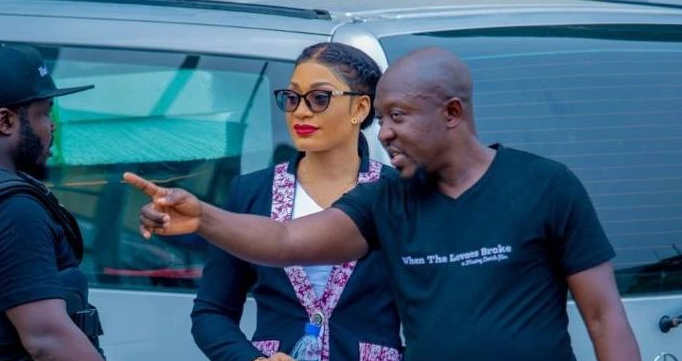 On Set : When The Leeves Broke, le nouveau film de Musing Derick en tournage à Douala